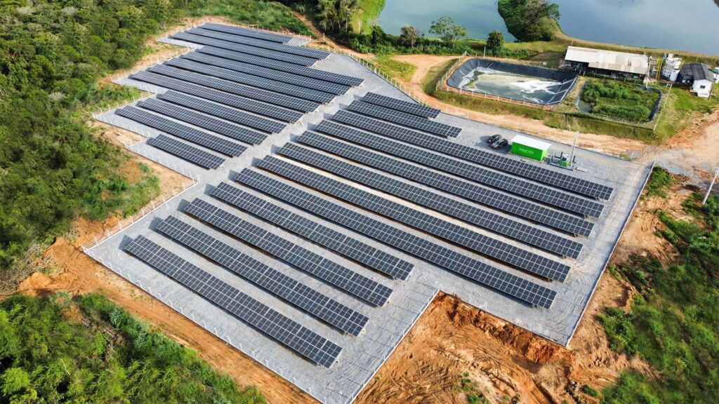 Usina solar – Grupo Excelência – Realização Bono Energia.